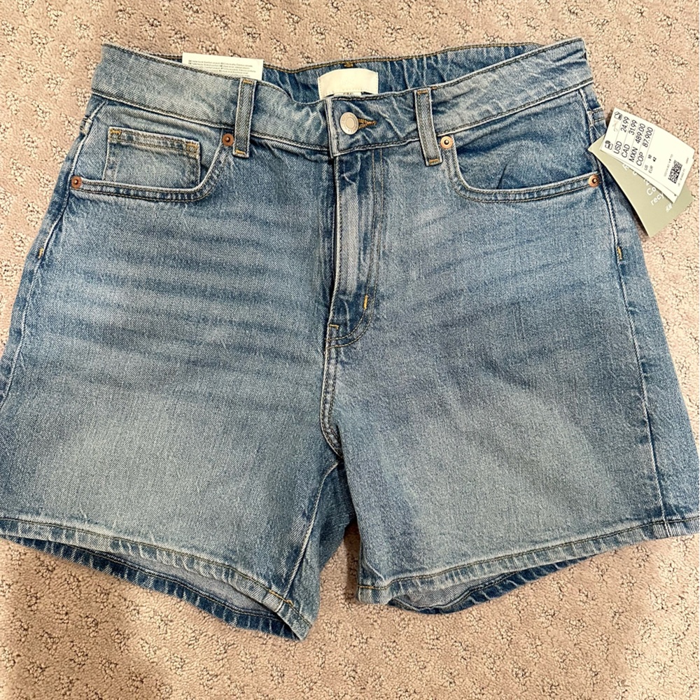 H&M High Waist Women's Jean Shorts